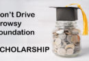 SCHOLARSHIP: Don’t Drive Drowsy Foundation