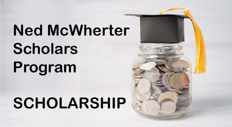 Graduation gap hat on coins money in jar for education fund; stu