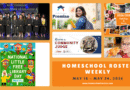 Homeschool Roster Weekly: May 18 – 24